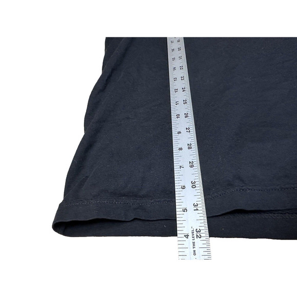 Uhl Studios Mens Embroidered Logo Skull Double side T-Shirt XXL 100% Cotton USA - Picture 7 of 8